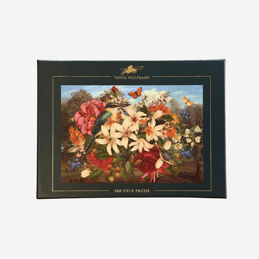 Tanya Wolfkamp Puzzle 300pc | Vintage Kingfisher