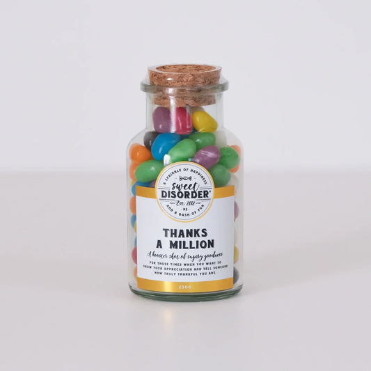 Sweet Disorder Jar - Thanks a Million