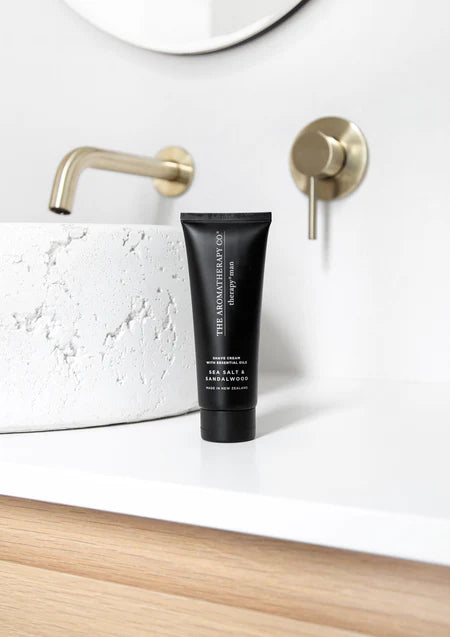 Therapy Man Shave Cream 100ml | Sea Salt Sandalwood