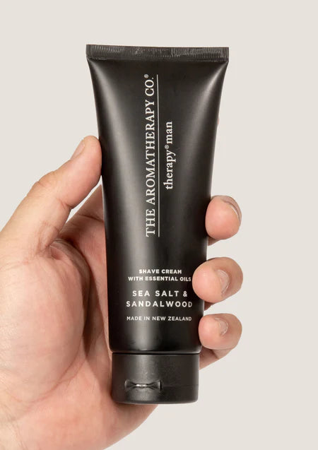 Therapy Man Shave Cream 100ml | Sea Salt Sandalwood