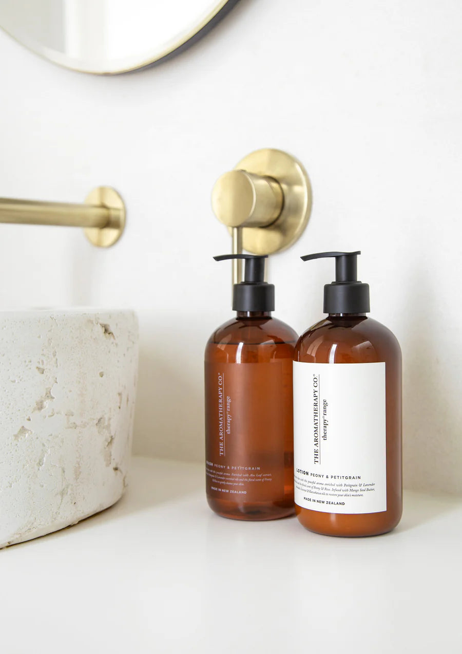 The Aromatherapy Co. Hand and Body Wash SOOTHE | Peony & Petitgrain