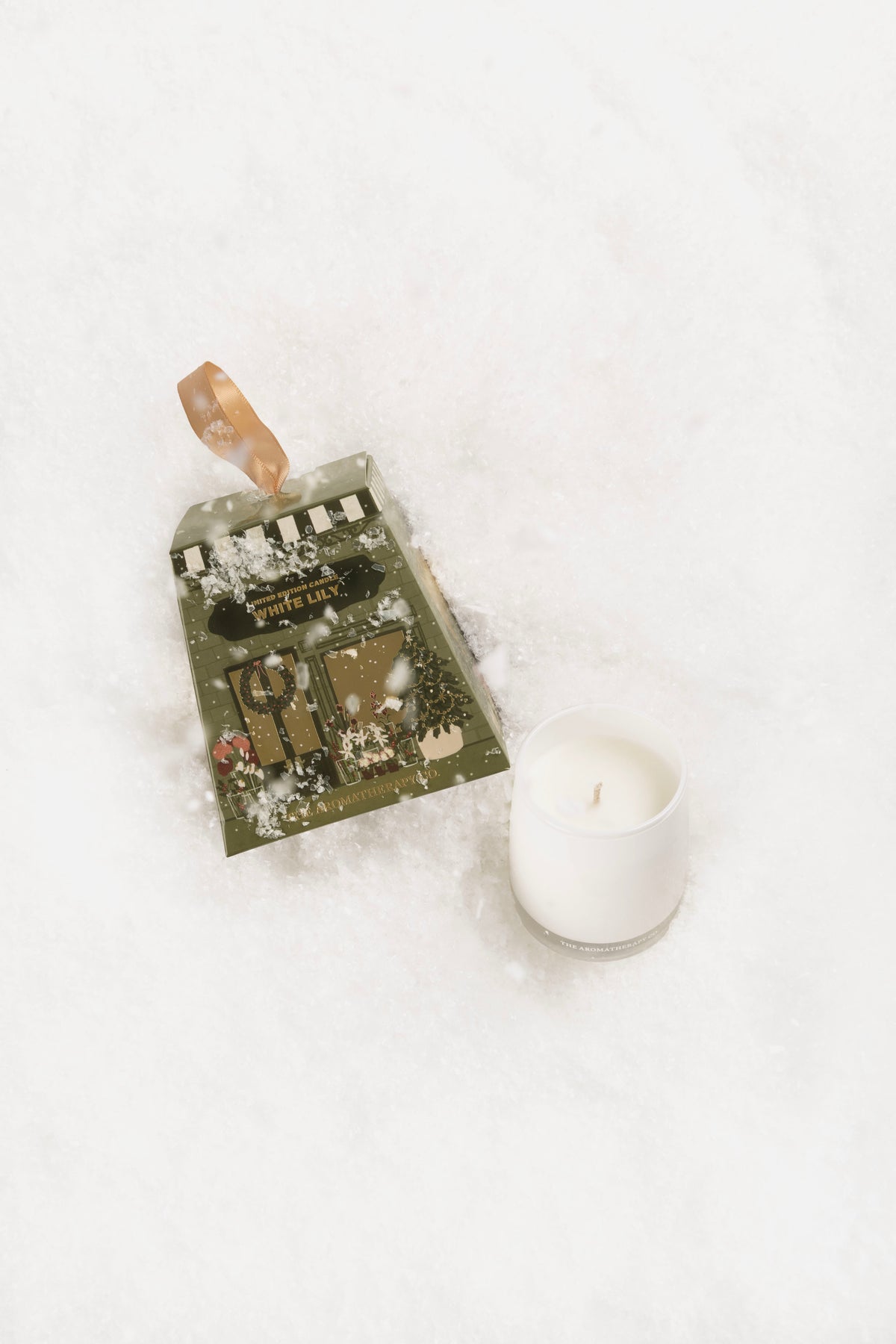 Therapy Festive Candle 80g - White Lily