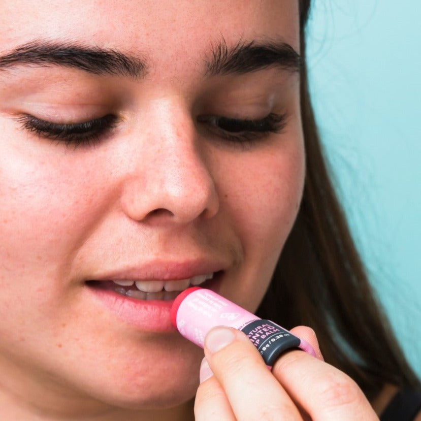 Slo Natural Tinted Lip Balm | Raspberry & Rosehip