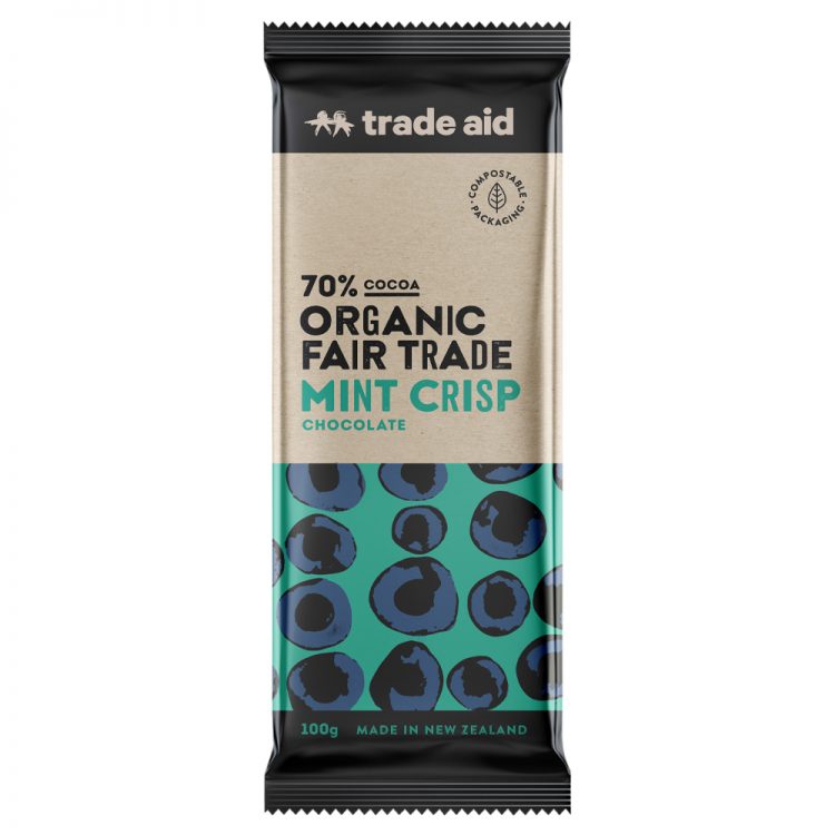 Trade Aid Chocolate - Mint Crisp