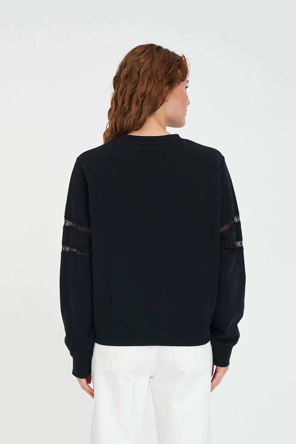 Huffer Classic Crew Cherie | Black
