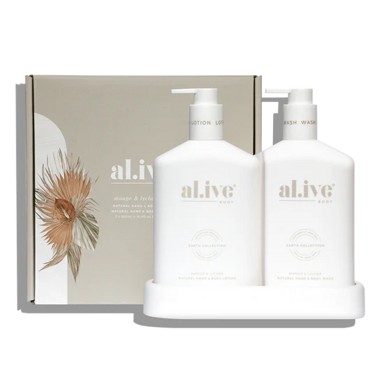 al.ive Wash & Lotion Duo | Mango & Lychee
