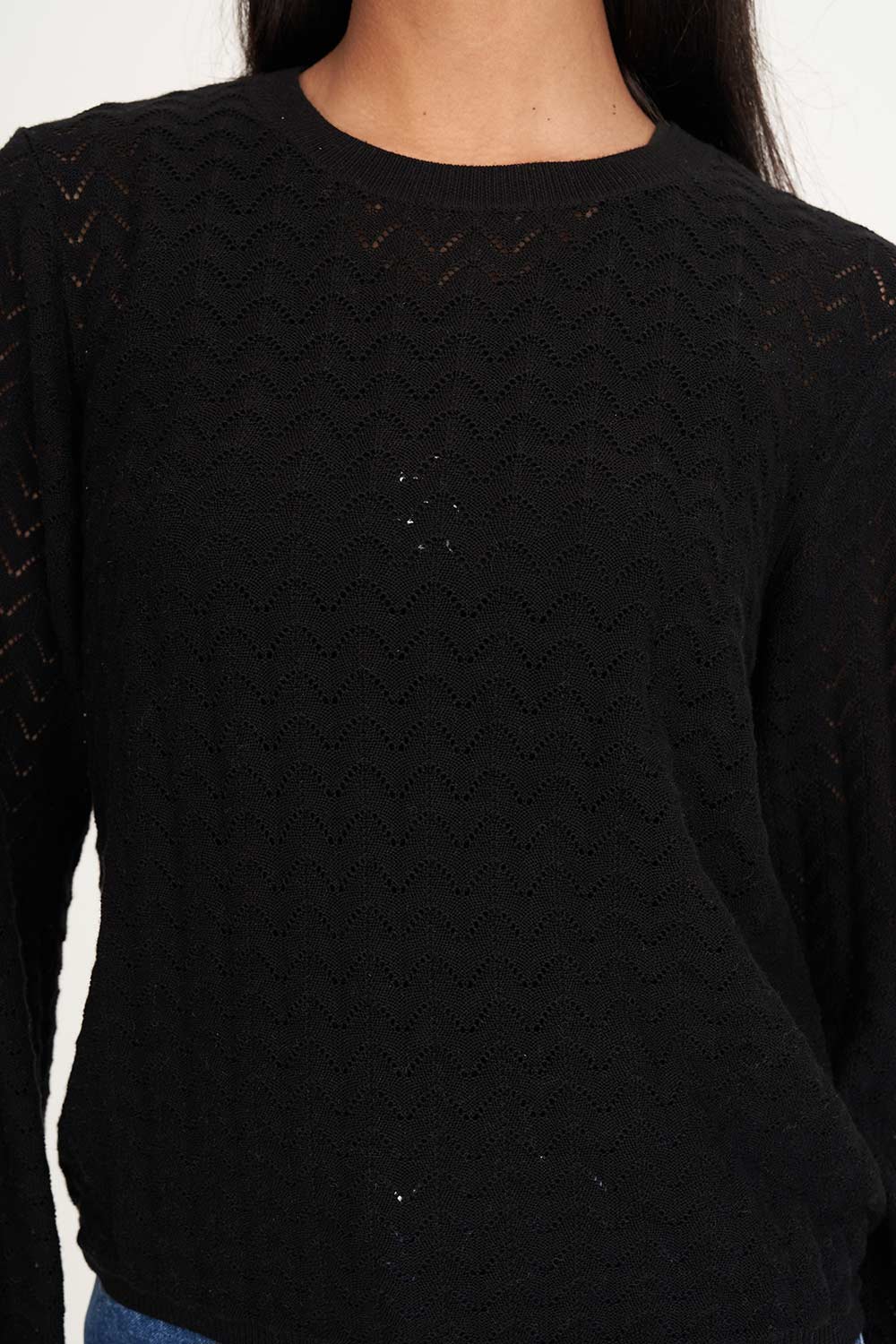 Huffer Ziggy Cruise LS Top | Black