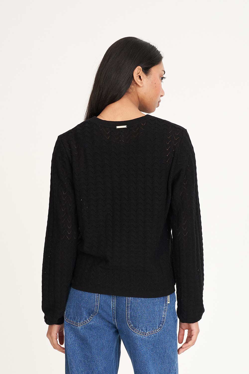 Huffer Ziggy Cruise LS Top | Black
