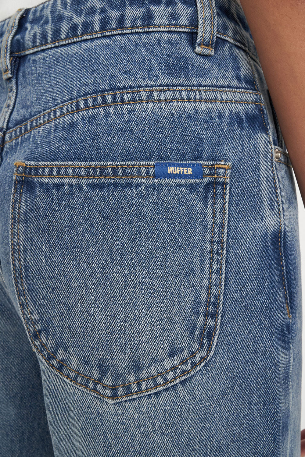 Huffer Straight Talker Jean | Canyon Blue