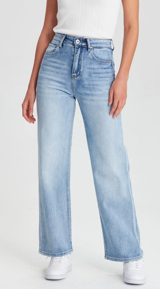 Junkfood Jeans WENDY | Wide Leg Jean Light Blue