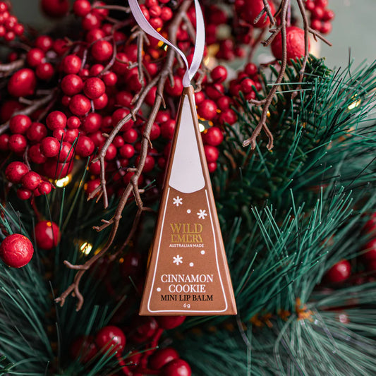 Wild Emery | Cinnamon Cookie - Mini Lip Balm Ornament