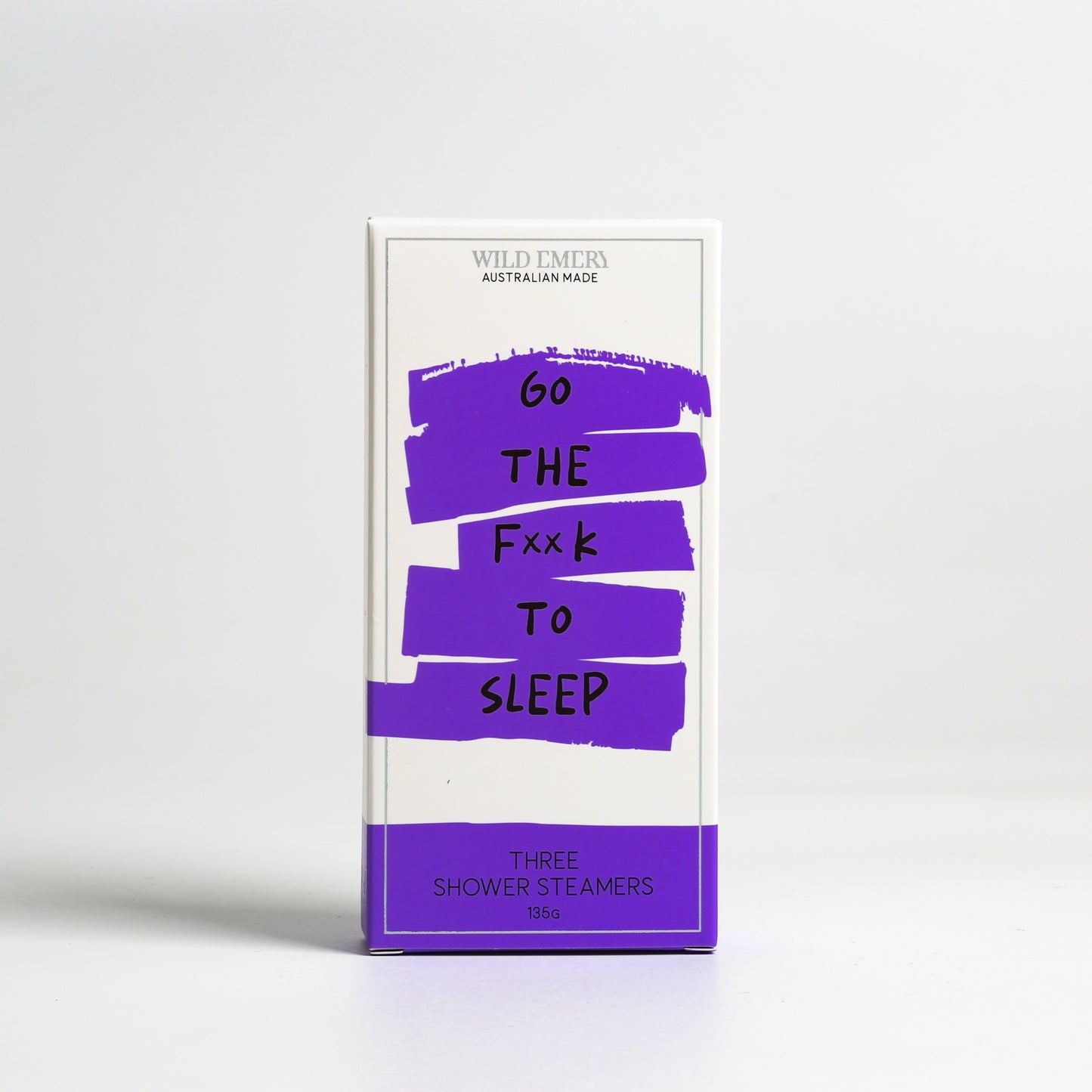 Wild Emery Cheeky Neon Shower Steamer Pack of 3 | GO THE FxxK TO SLEEP