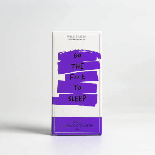 Wild Emery Cheeky Neon Shower Steamer Pack of 3 | GO THE FxxK TO SLEEP