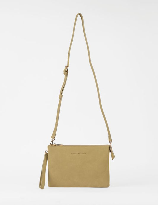 Stella + Gemma Frankie Multi Pouch Bag | Taupe Suede