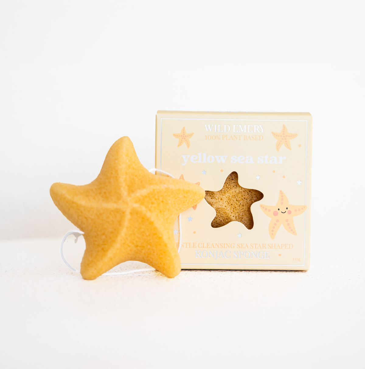 Wild Emery Kids Collection Star Shape Konjac Sponge