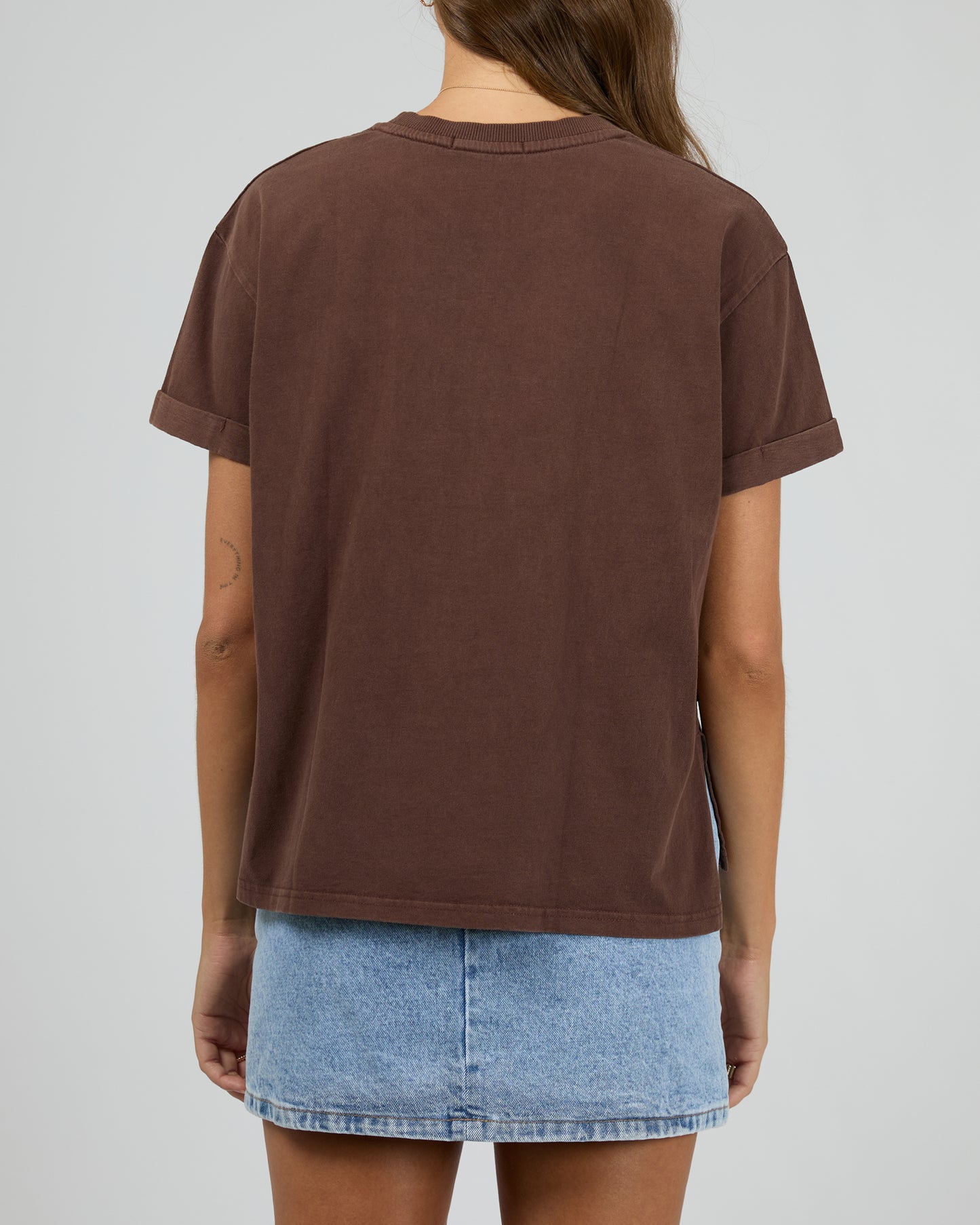 All About Eve Washed Tee | Brown