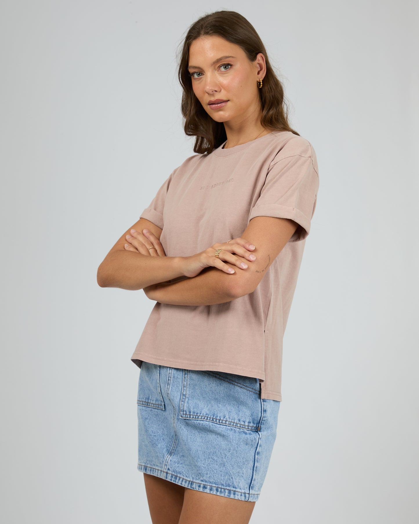 All About Eve Washed Tee | Fawn