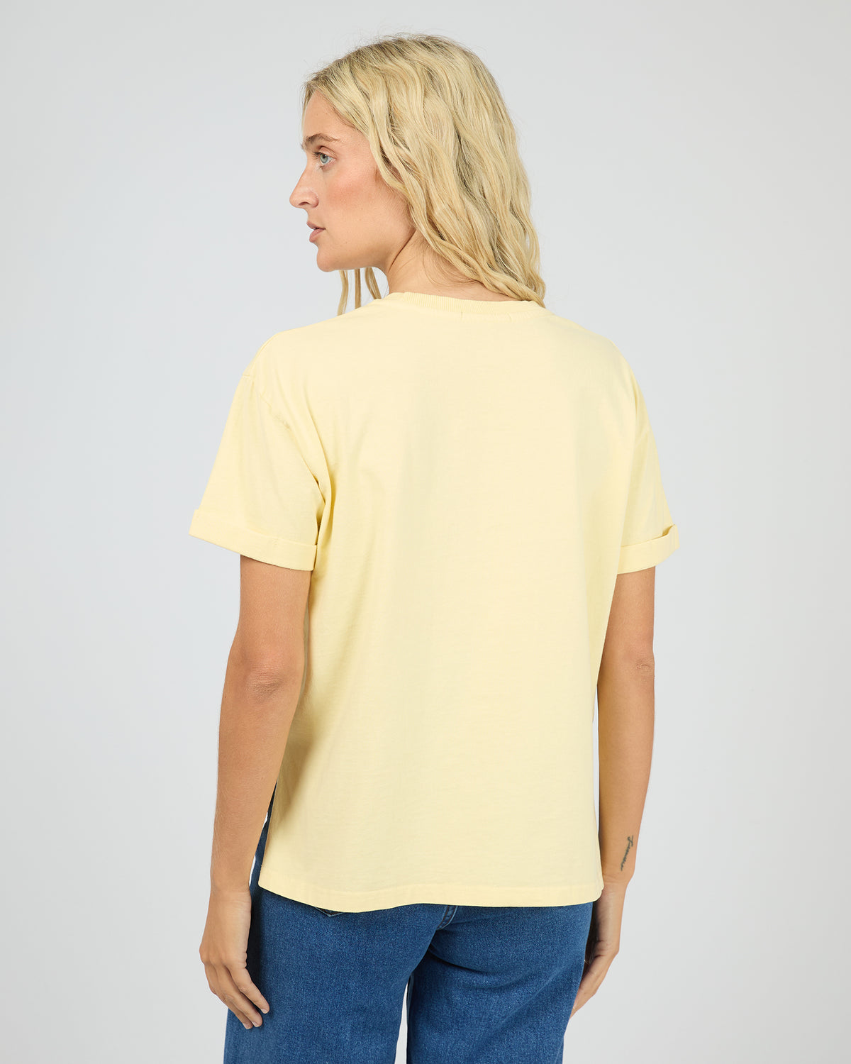 All About Eve Washed Tee | Lemon
