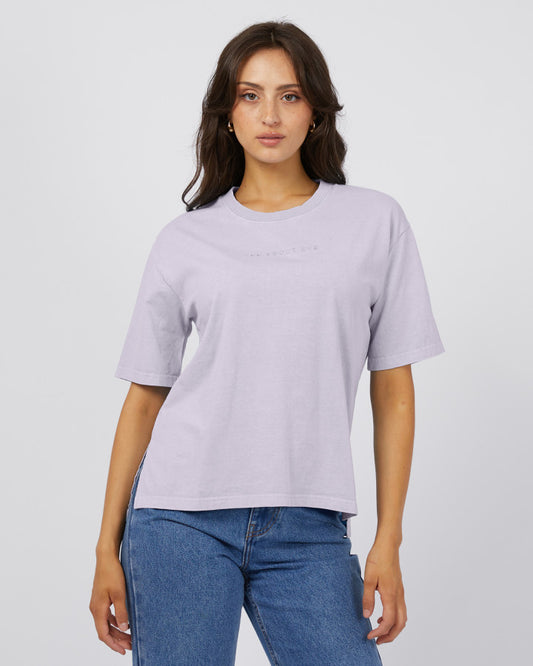 All About Eve Washed Tee | Lilac