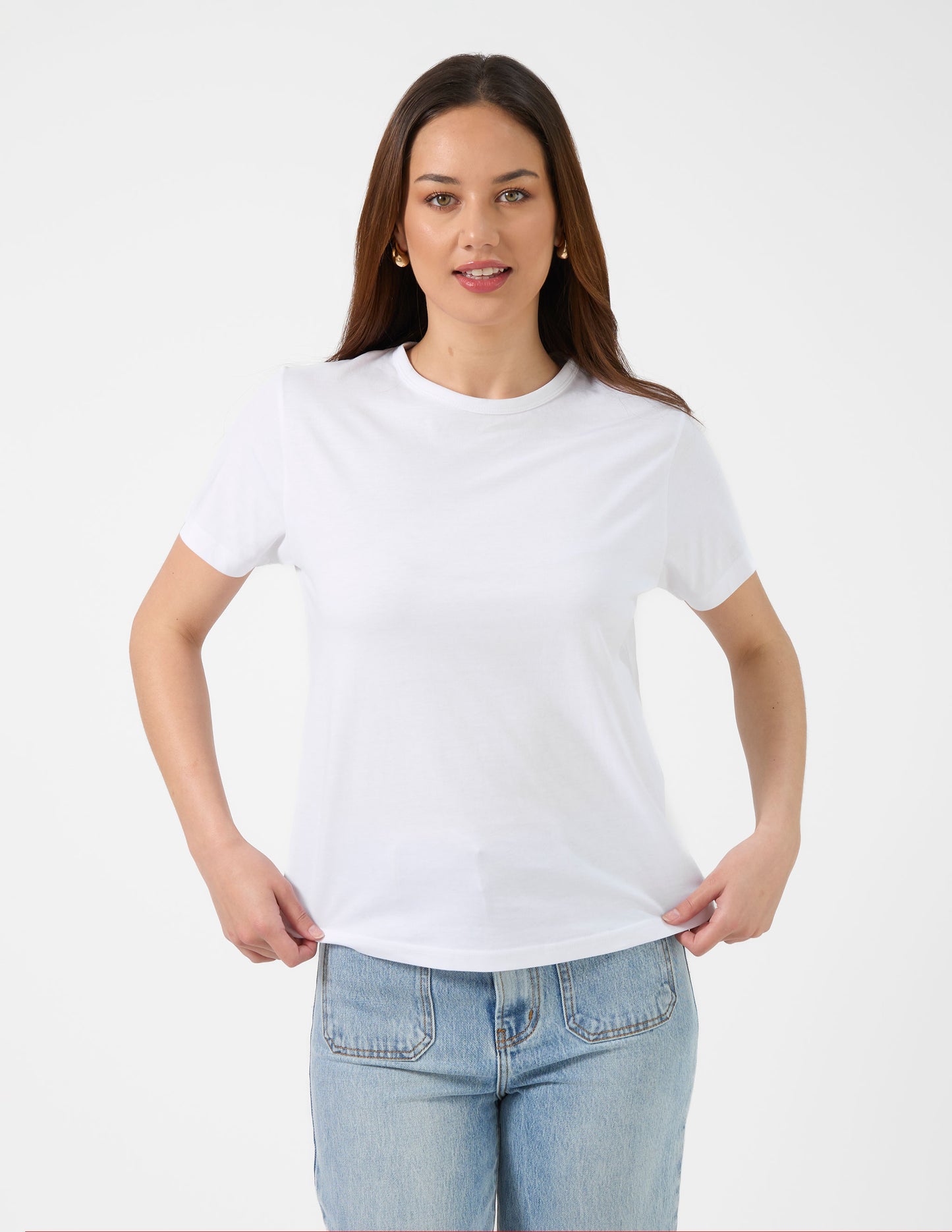Stella + Gemma Ace Tee | White
