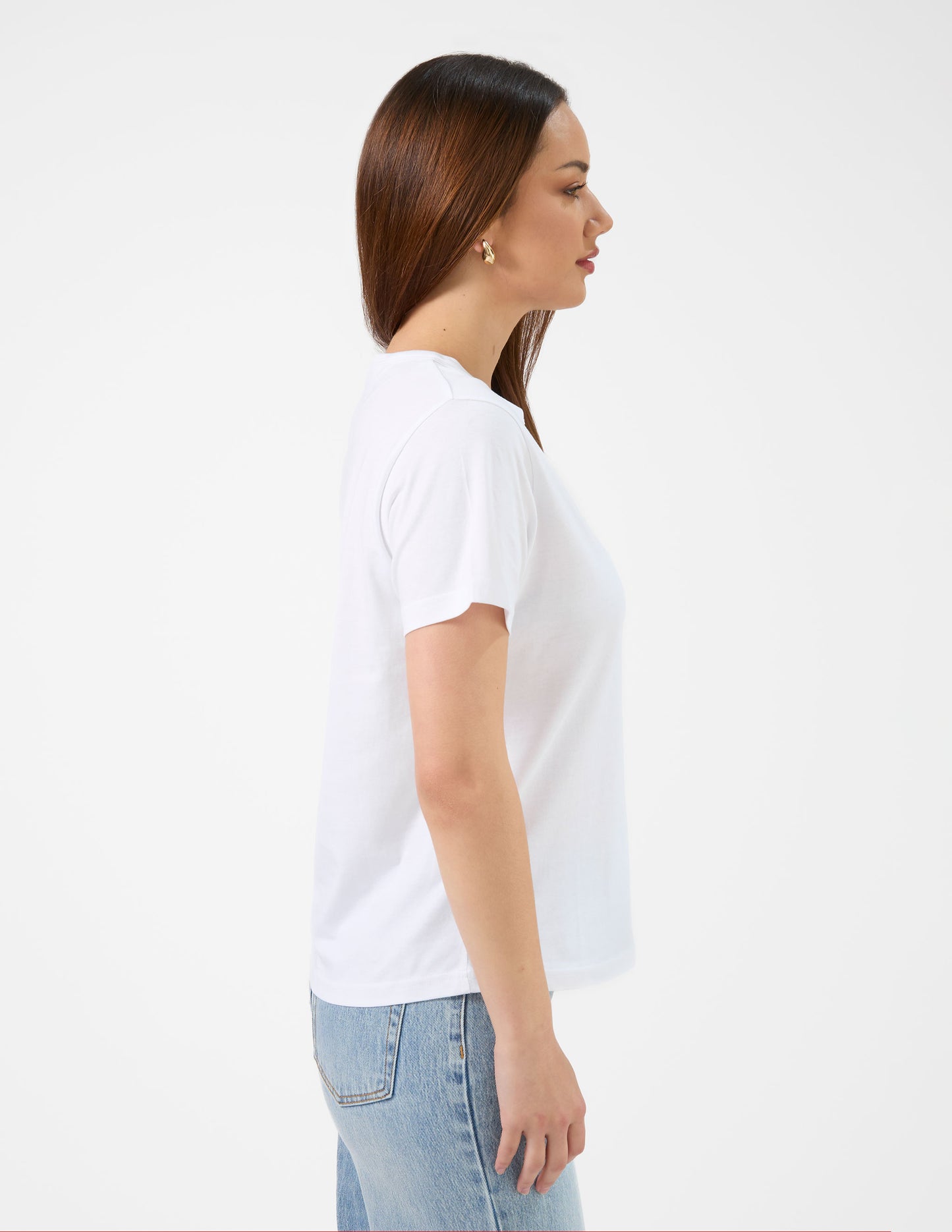 Stella + Gemma Ace Tee | White