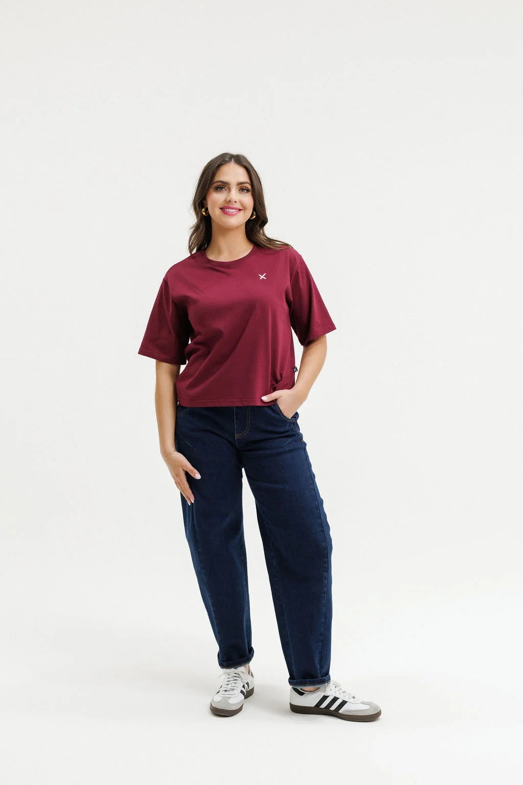 Homelee Becky Tee | Merlot