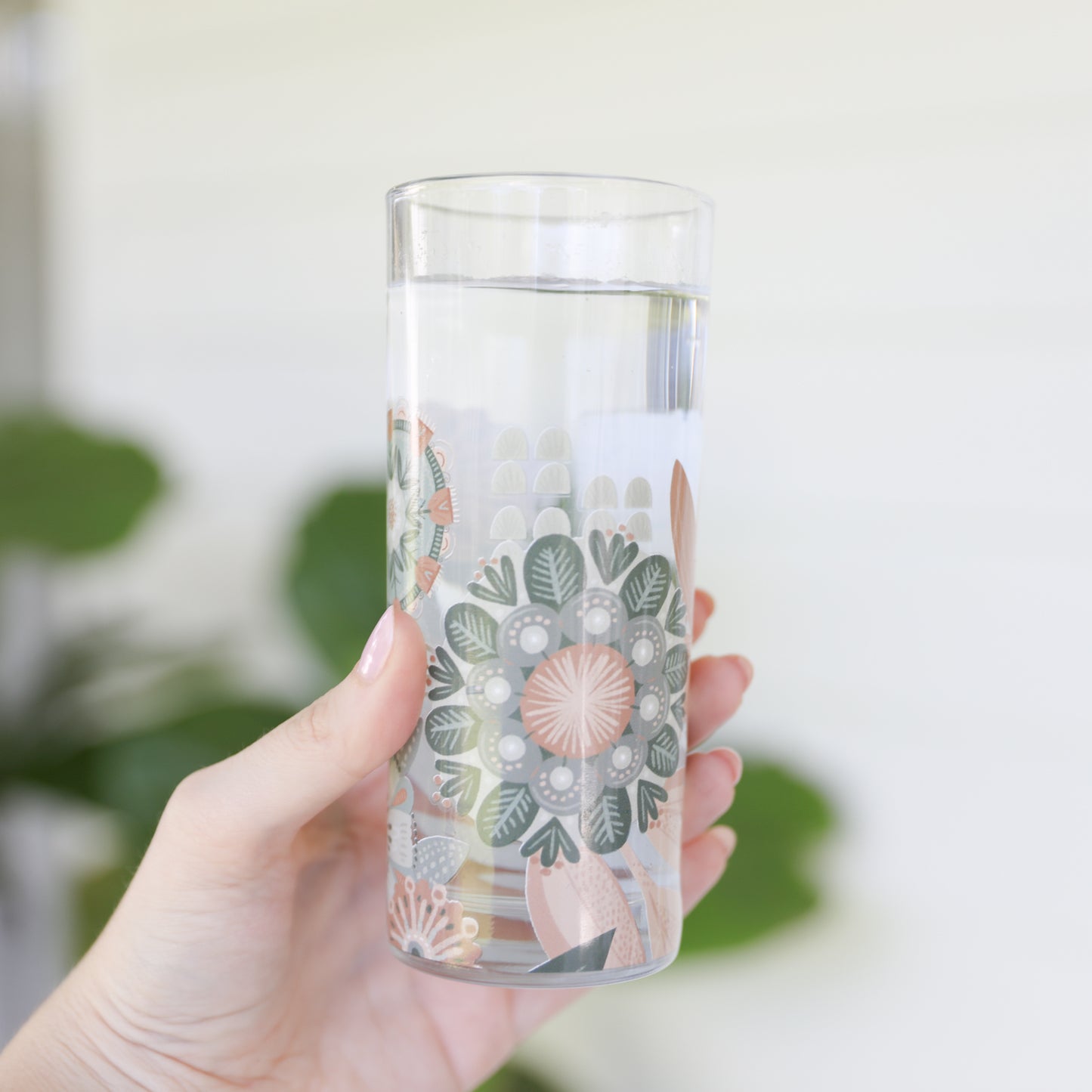 Amber Garden Glasses Set Of 2