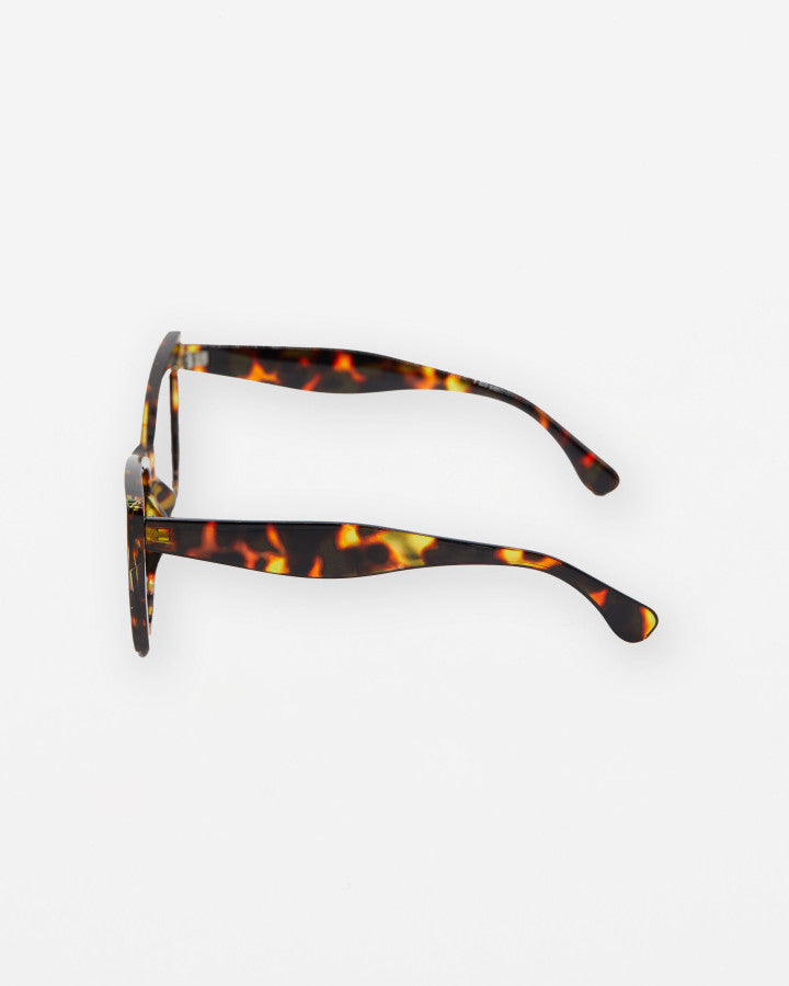 Stella + Gemma Apollo Polarised Sunglasses | Dark Tort