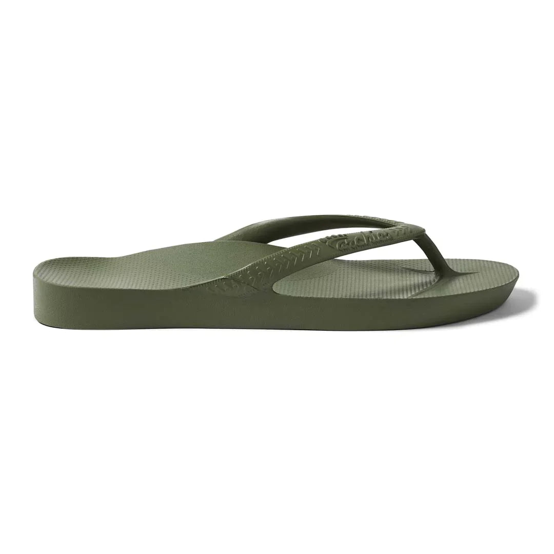Archies Arch Support Jandals - Khaki