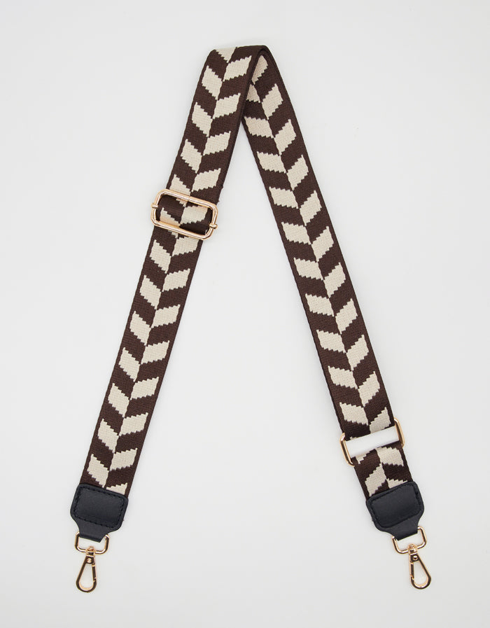 Stella + Gemma Bag Strap | Chevron