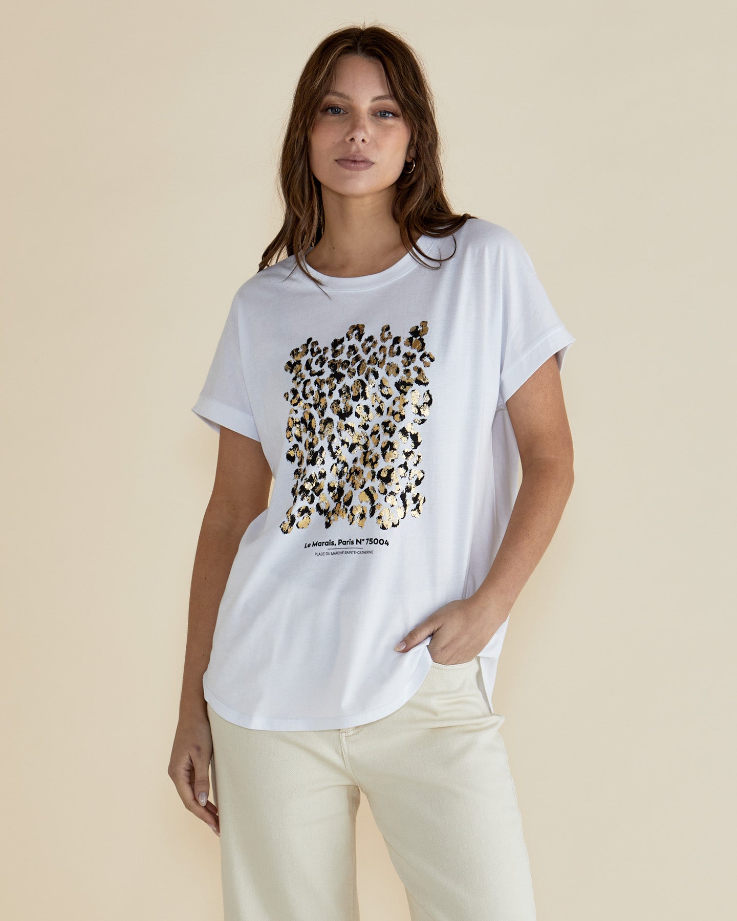 Betty Basics Indiana Tee | Le Marais Print