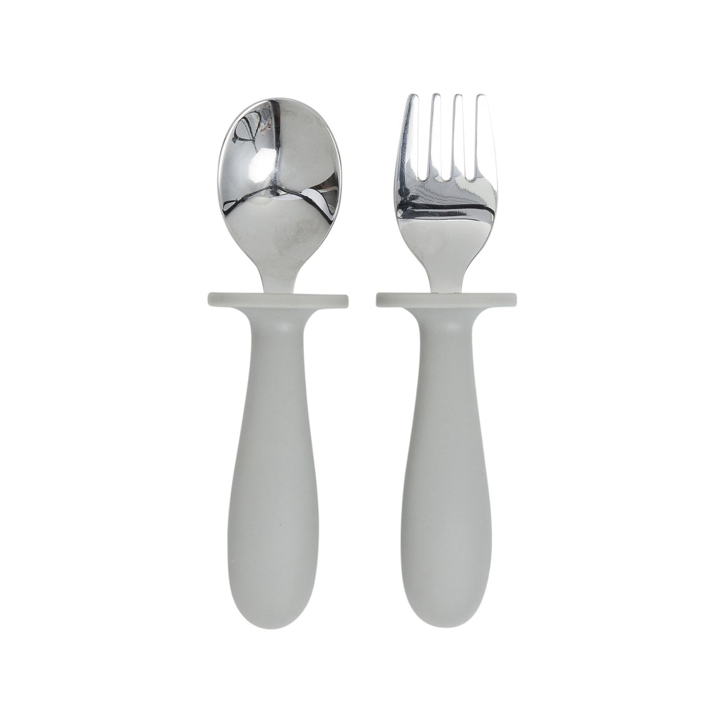 Splosh Baby Silicone Cutlery Set - Grey