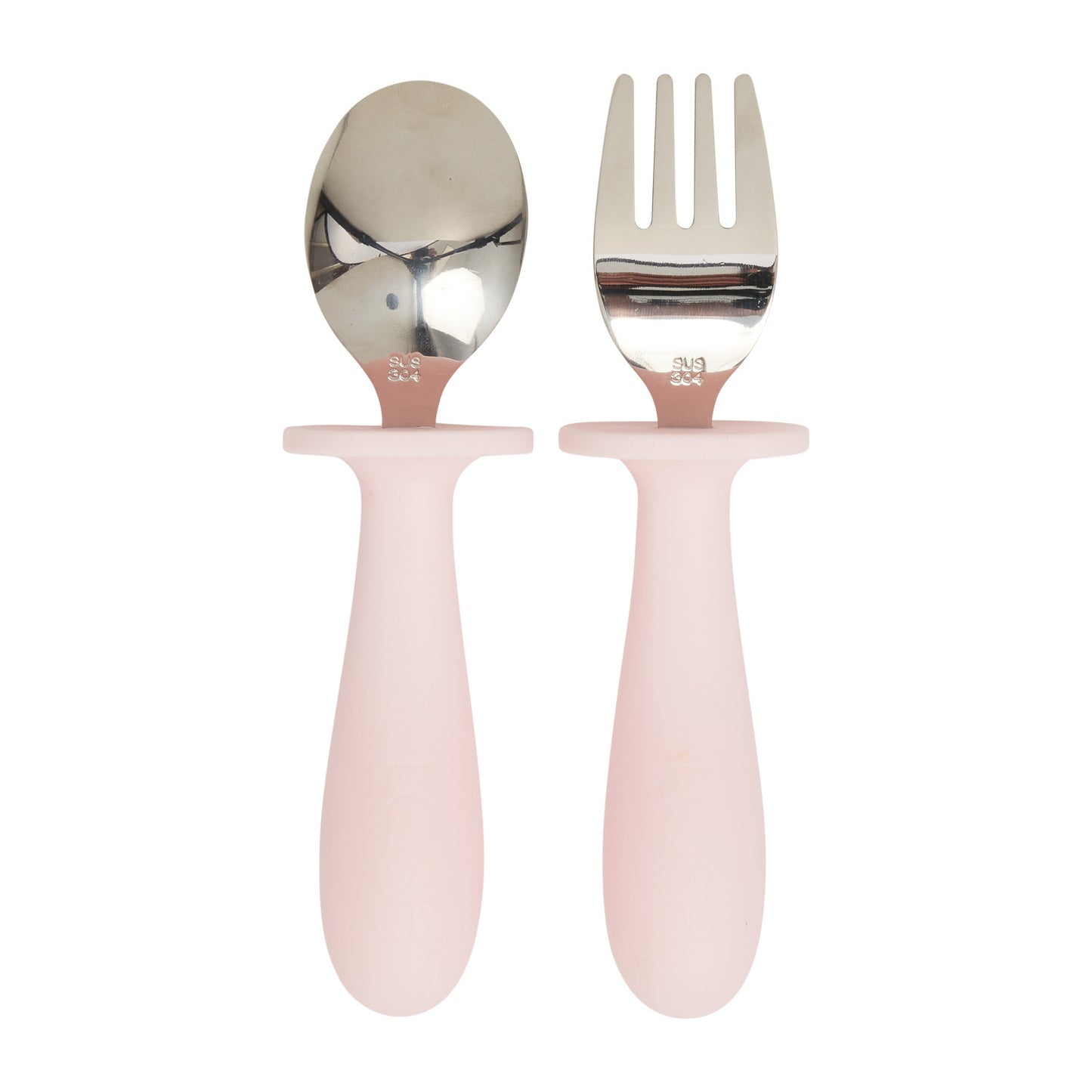 Splosh Baby Silicone Cutlery Set - Pink