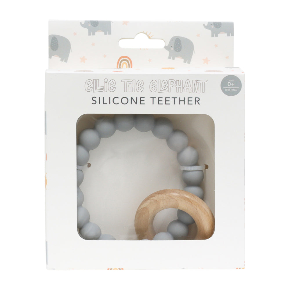 Splosh Baby Silicone Teether - Grey