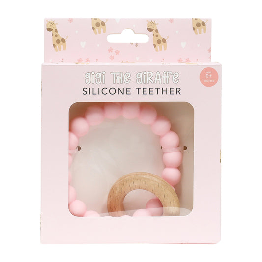 Splosh Baby Silicone Teether - Pink