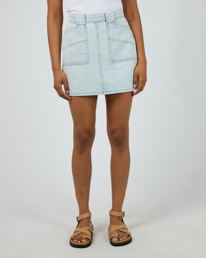 All About Eve Becca Denim Skirt