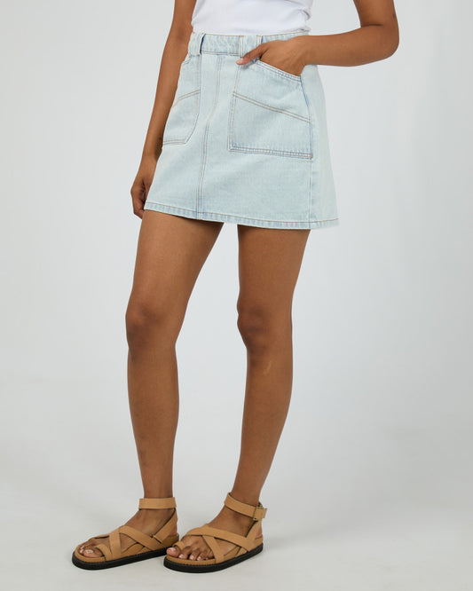 All About Eve Becca Denim Skirt