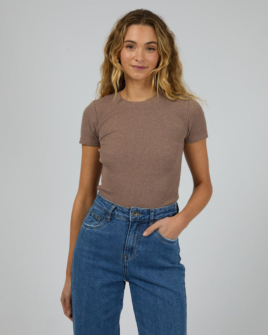 Silent Theory Bella Tee | Brown