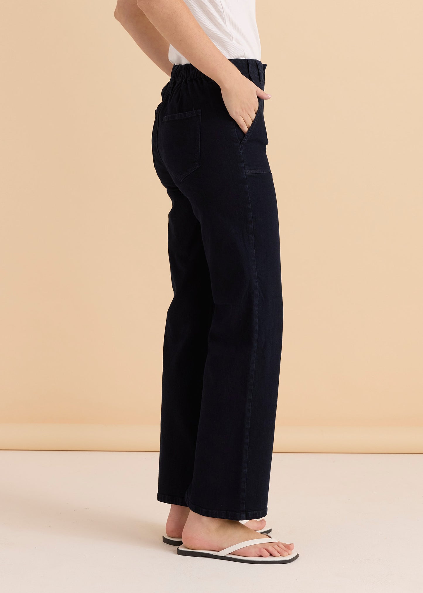 Betty Basics Relax Worker Jean | Blue Smoke