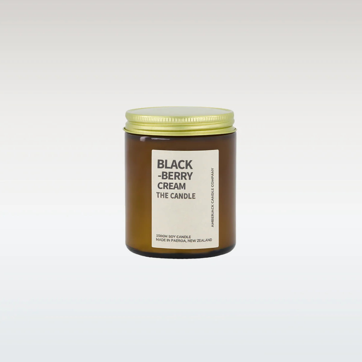 Amberjack Regular Soy Candle - Blackberry Cream