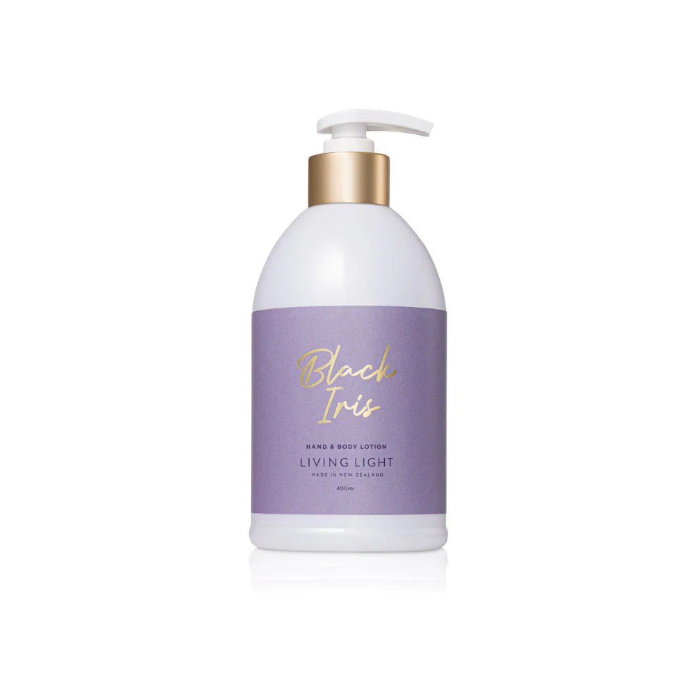 Living Light Hand & Body Lotion - Black Iris