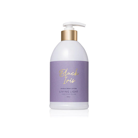 Living Light Hand & Body Lotion - Black Iris