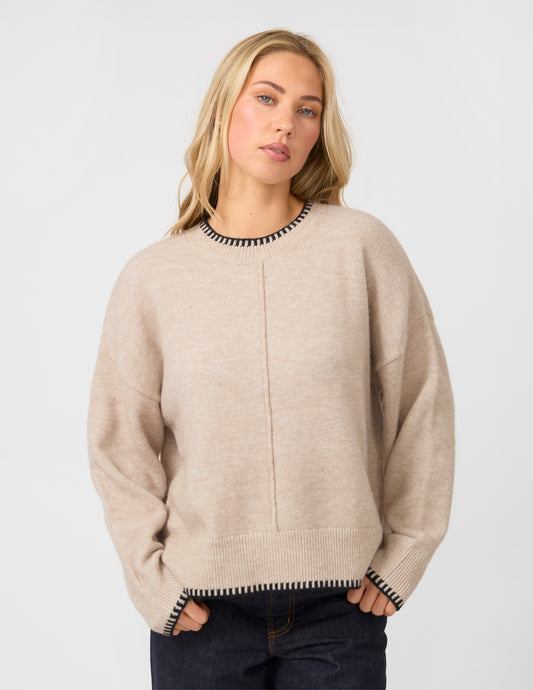 Stella + Gemma Briar Knit | Neutral