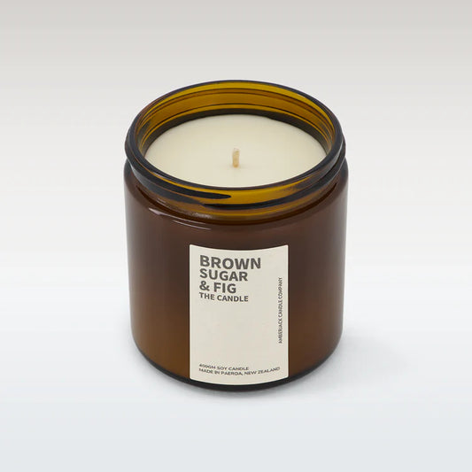 Amberjack Large Soy Candle - Brown Sugar & Fig
