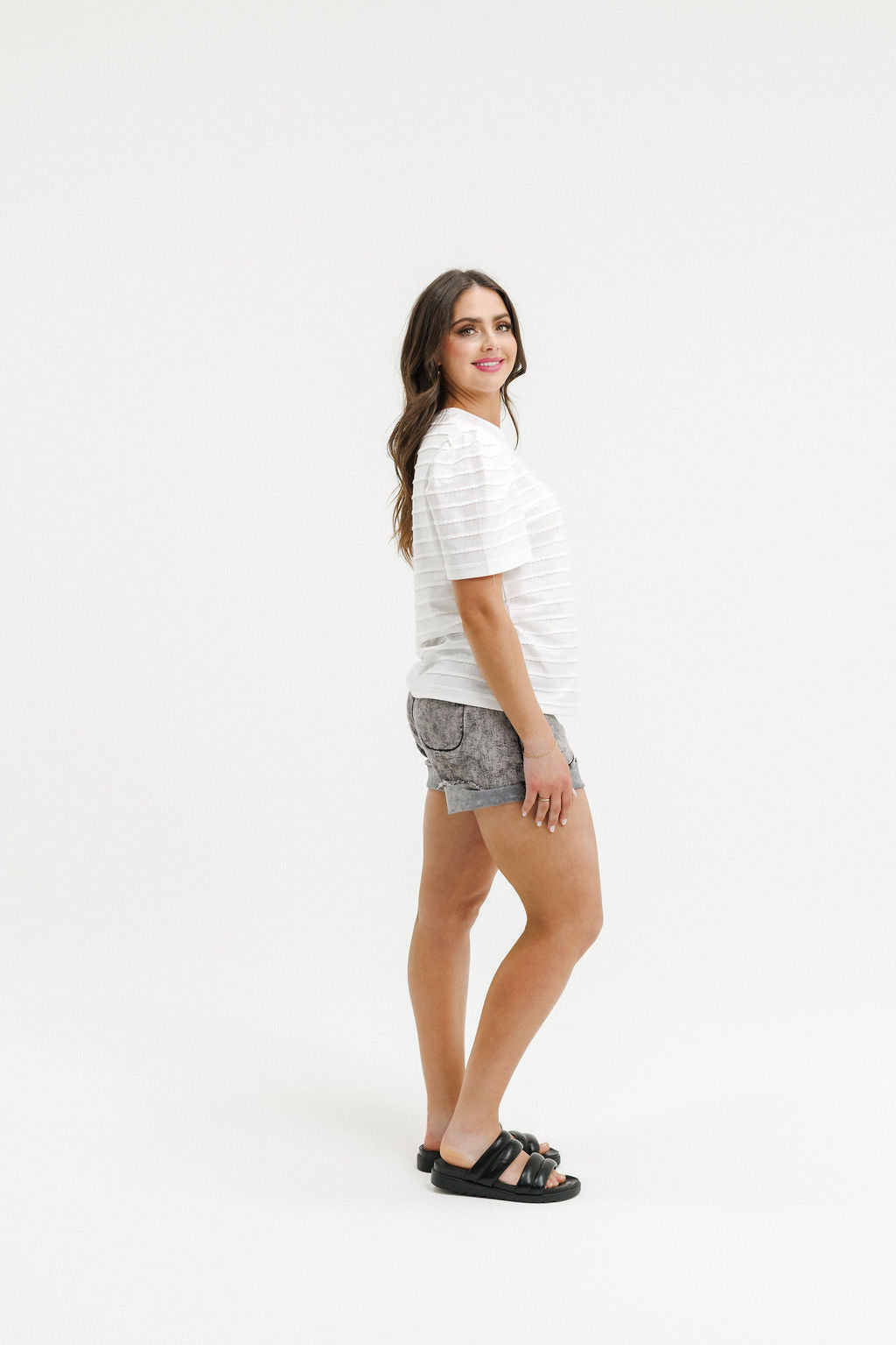 Homelee Rose Tee | Vanilla