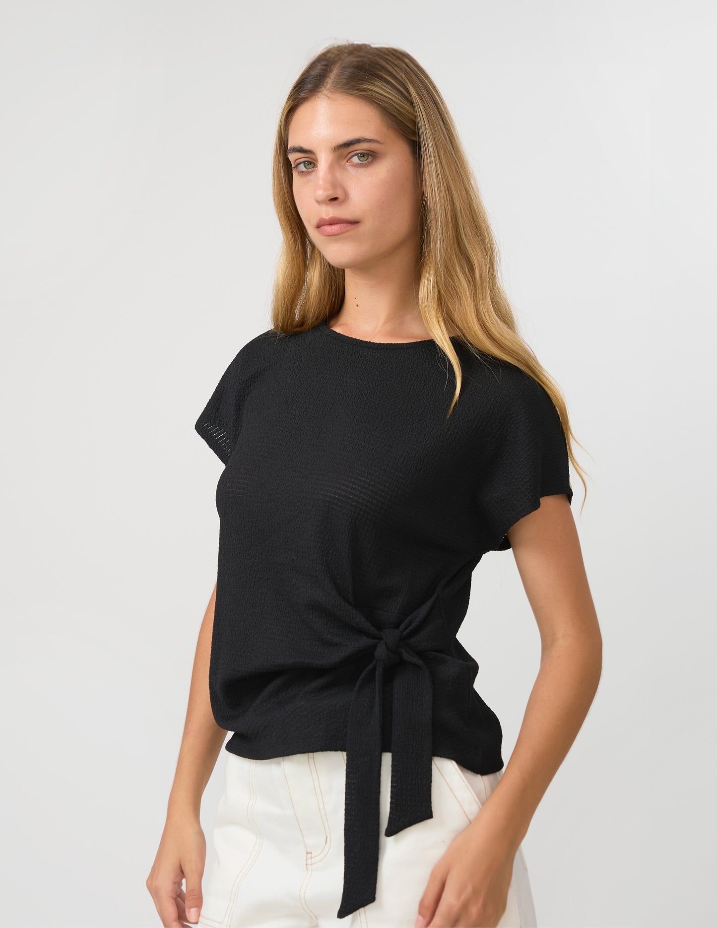 Stella + Gemma Cara Top | Black