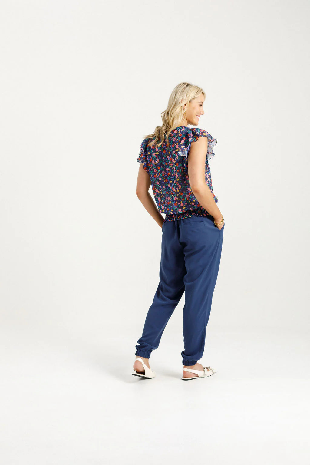 Homelee Lauren Top | Spring Blossoms