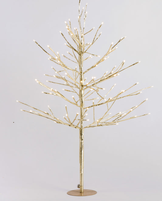 Stellar Lights Twig Twinkle Tree | Champagne