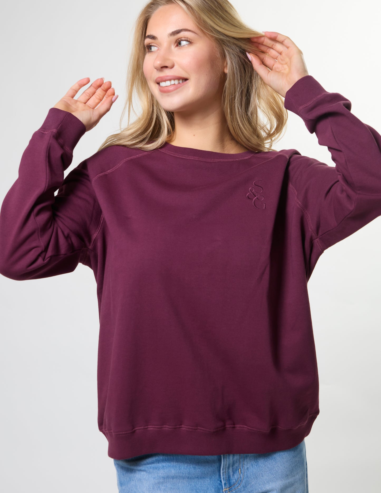 Stella + Gemma Classic Sweater | Mulled Wine