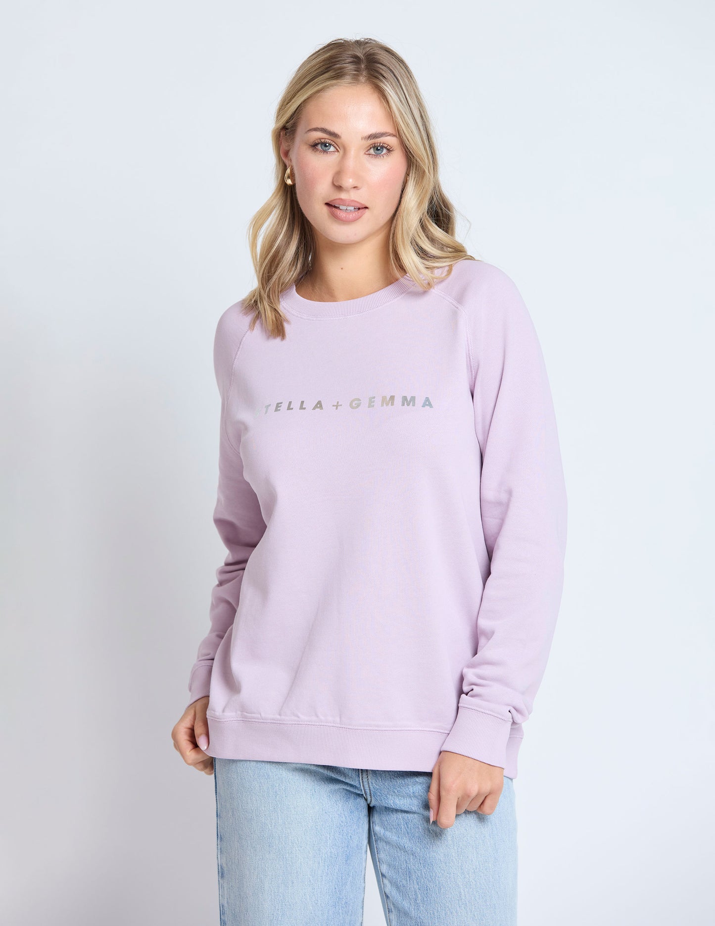 Stella + Gemma Classic Sweater | Lilac